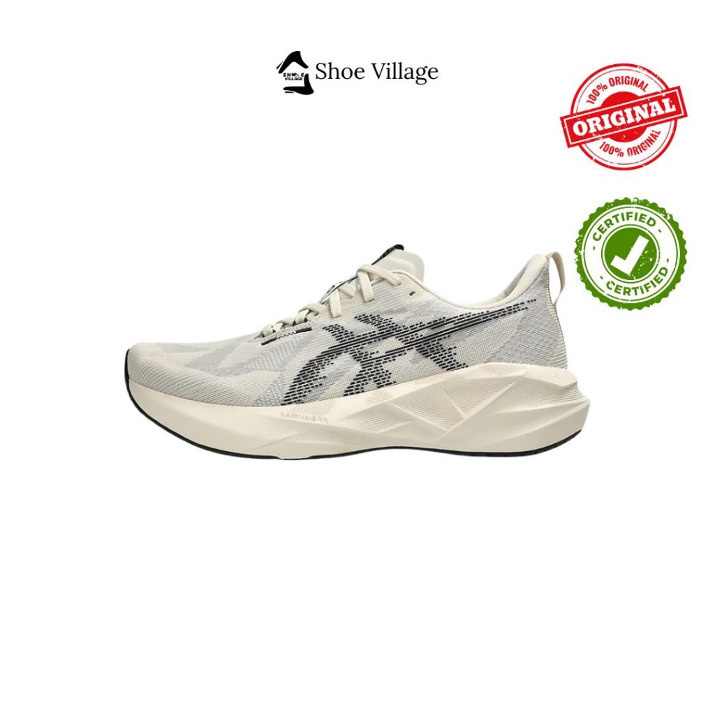 Sepatu Running Asics Novablast 5 - Oatmeal Original
