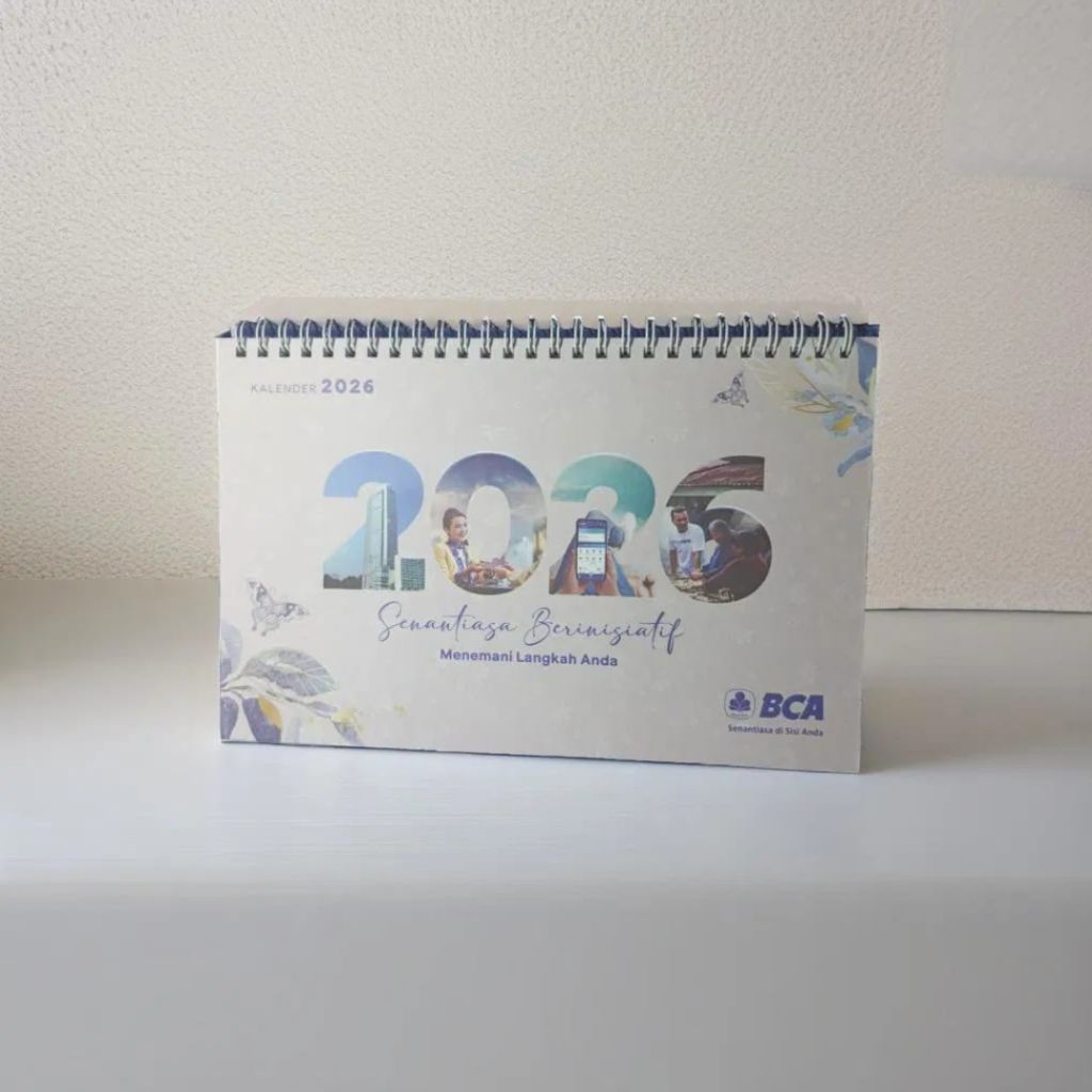 Kalender BCA 2026 ( Meja )
