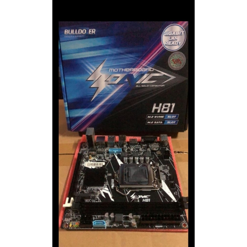 Motherboard Bulldozer H81 Sonic NVME & Gigabit LAN