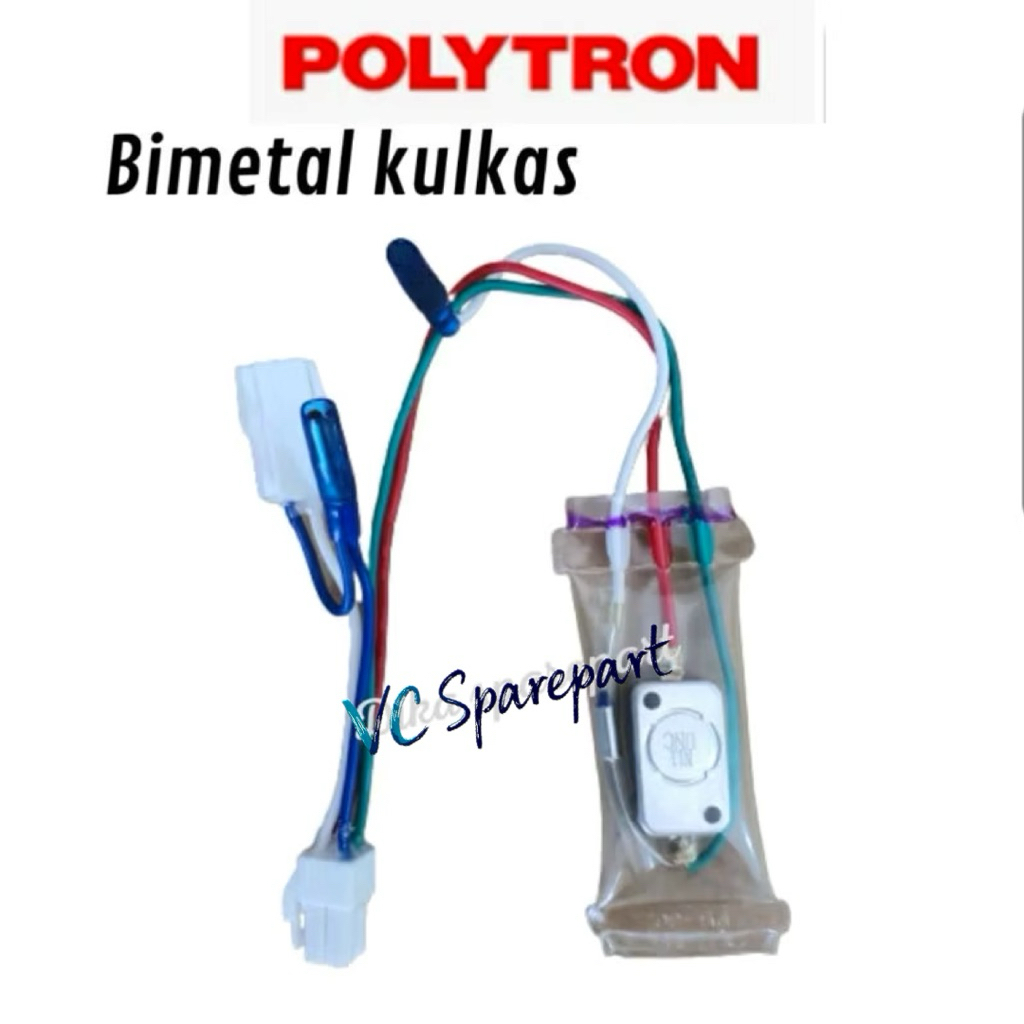 Defrost Bimetal Fuse Kulkas Polytron 2 Pintu / Defrost Kulkas Polytron