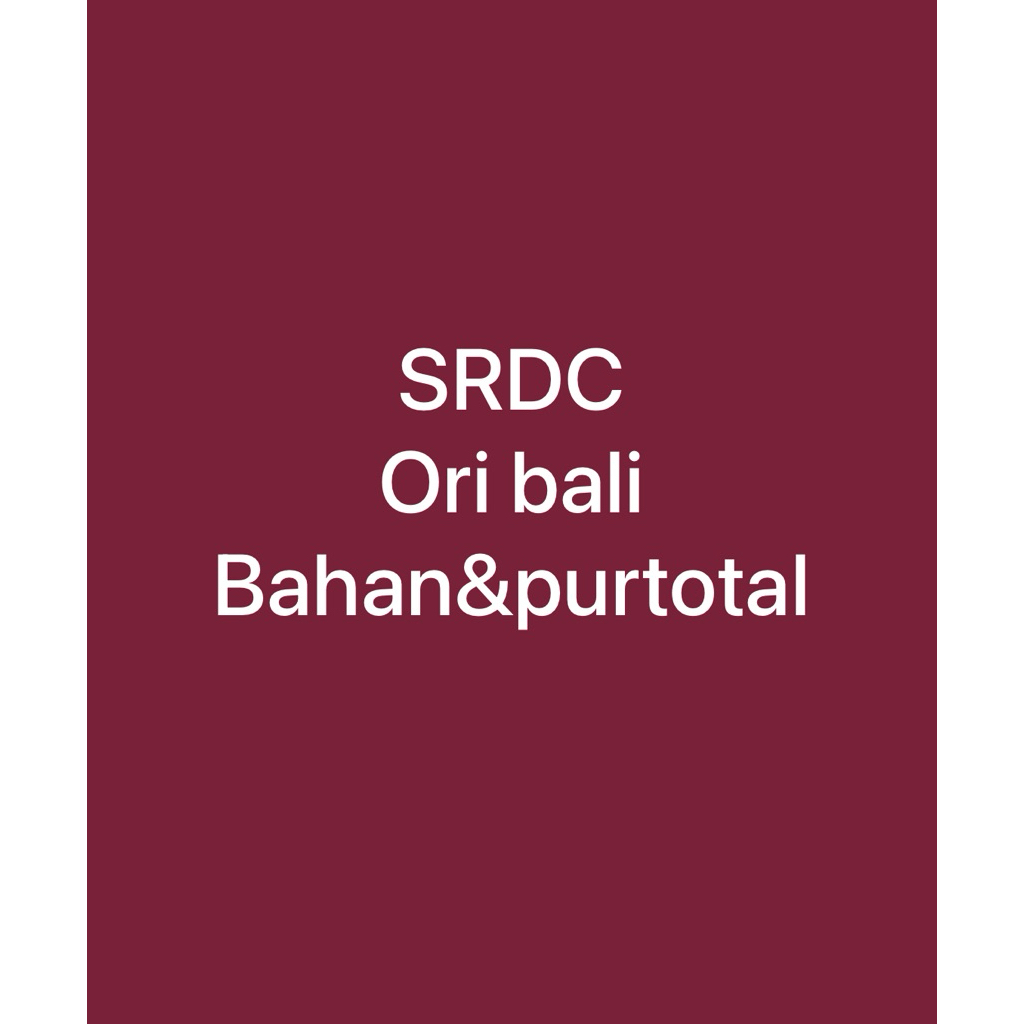 oriBALI SRDC