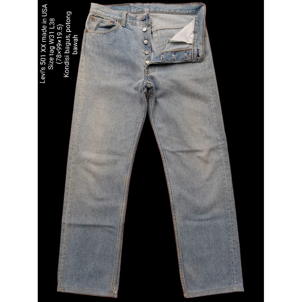 Levi's 501XX Vintage USA W31 Setara 29