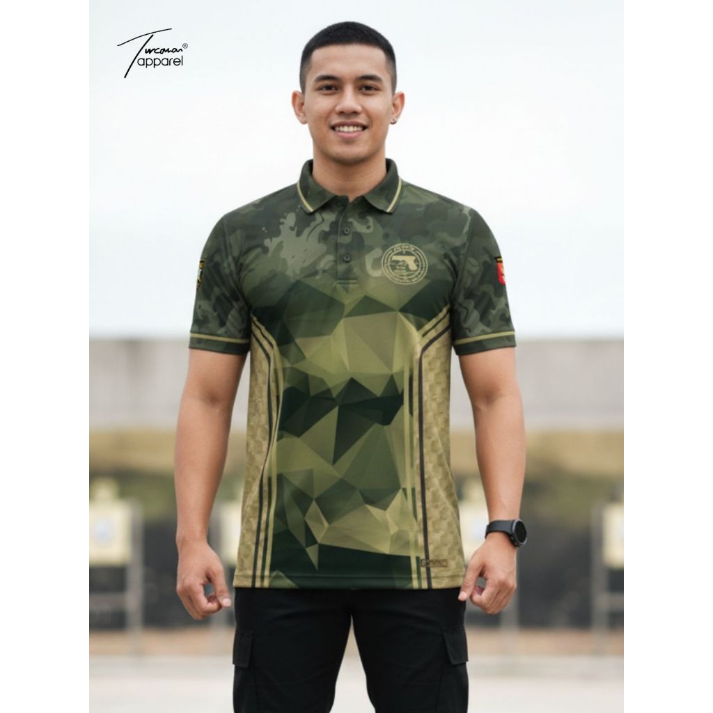 kaos jersey printing series shooter team glock perbakin olahraga menembak