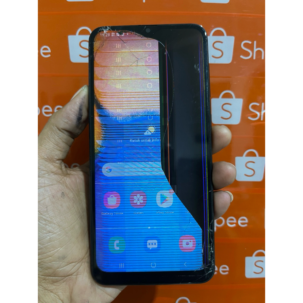 Mesin samsung a20 3/32 minus lcd_unit