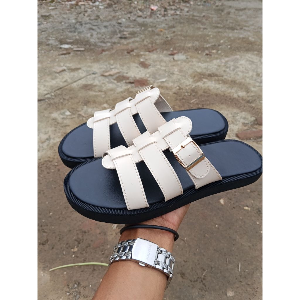 wedges.Sandal wanita teplek/sandal teplek wanita/Sandal slop Teplek kekinian/Sandal teplek wanita an