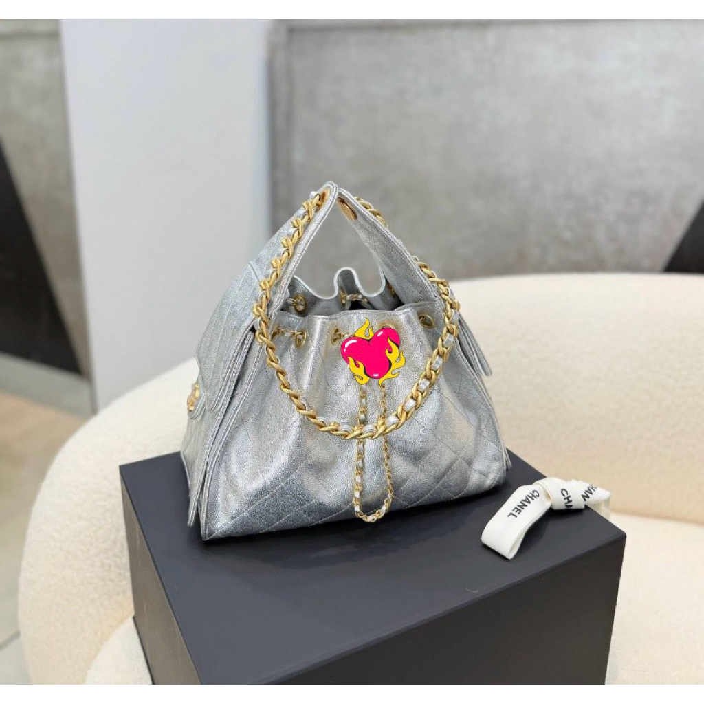 Tas wanita silver bag