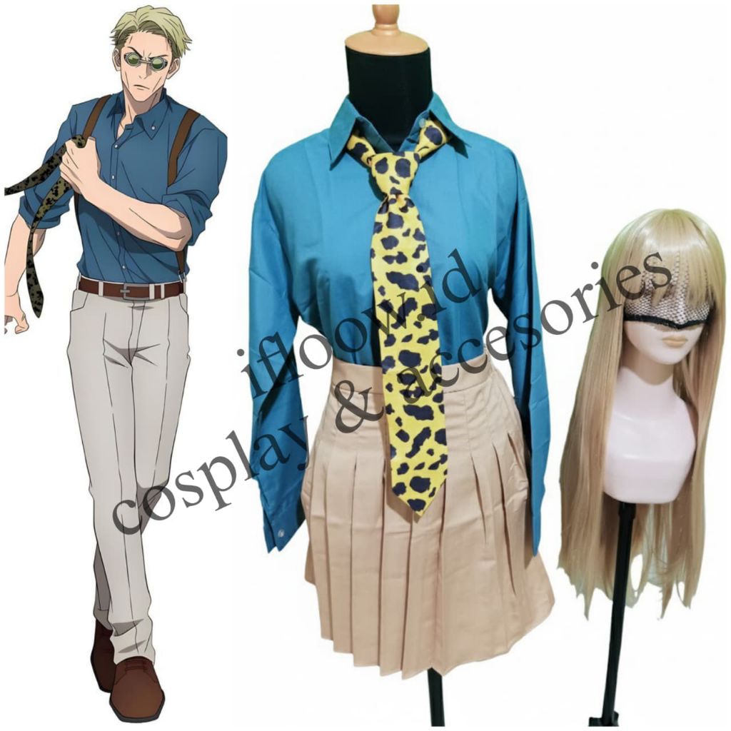 FULLSET Costume Nanami Kento Female | Nanami Female Cosplay Costume