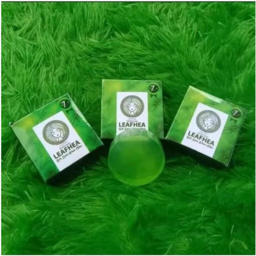 promo. Sabun leafhea isi (5pcs)Pembersih Wajah Menghilangkan Komedo & Jerawat dengan Formula Alami d