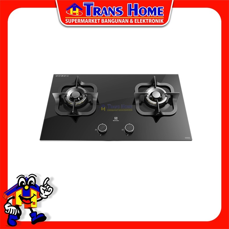 ELECTROLUX KOMPOR TANAM 2 TUNGKU EGT7828CK (ELECTROLUX )