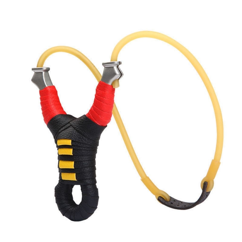 Frame Ketapel Metal OTT karet bulat dan Pipih