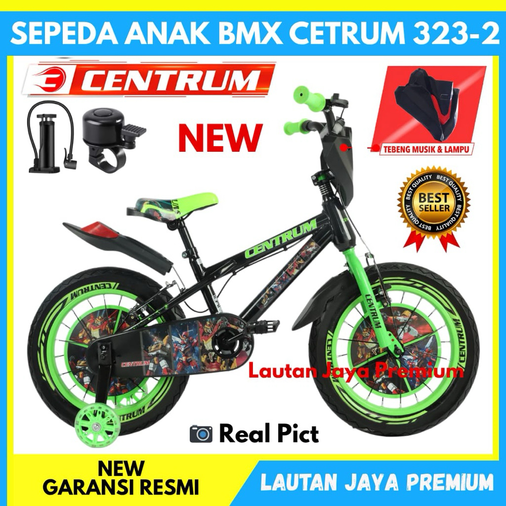 Sepeda Anak Laki Laki BMX 16 CENTRUM Robot New