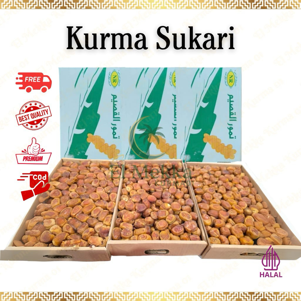 Kurma sukari super 3kg premium
