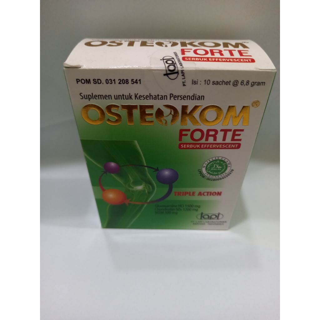Osteokom Forte - Suplemen Untuk Kesehatan Persendian