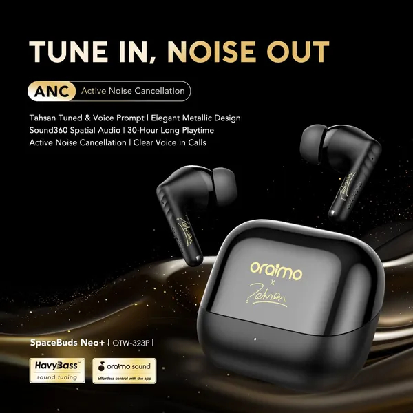 Oraimo SpaceBuds Neo OTW-323 Earphone Nirkabel Stereo True Wireless