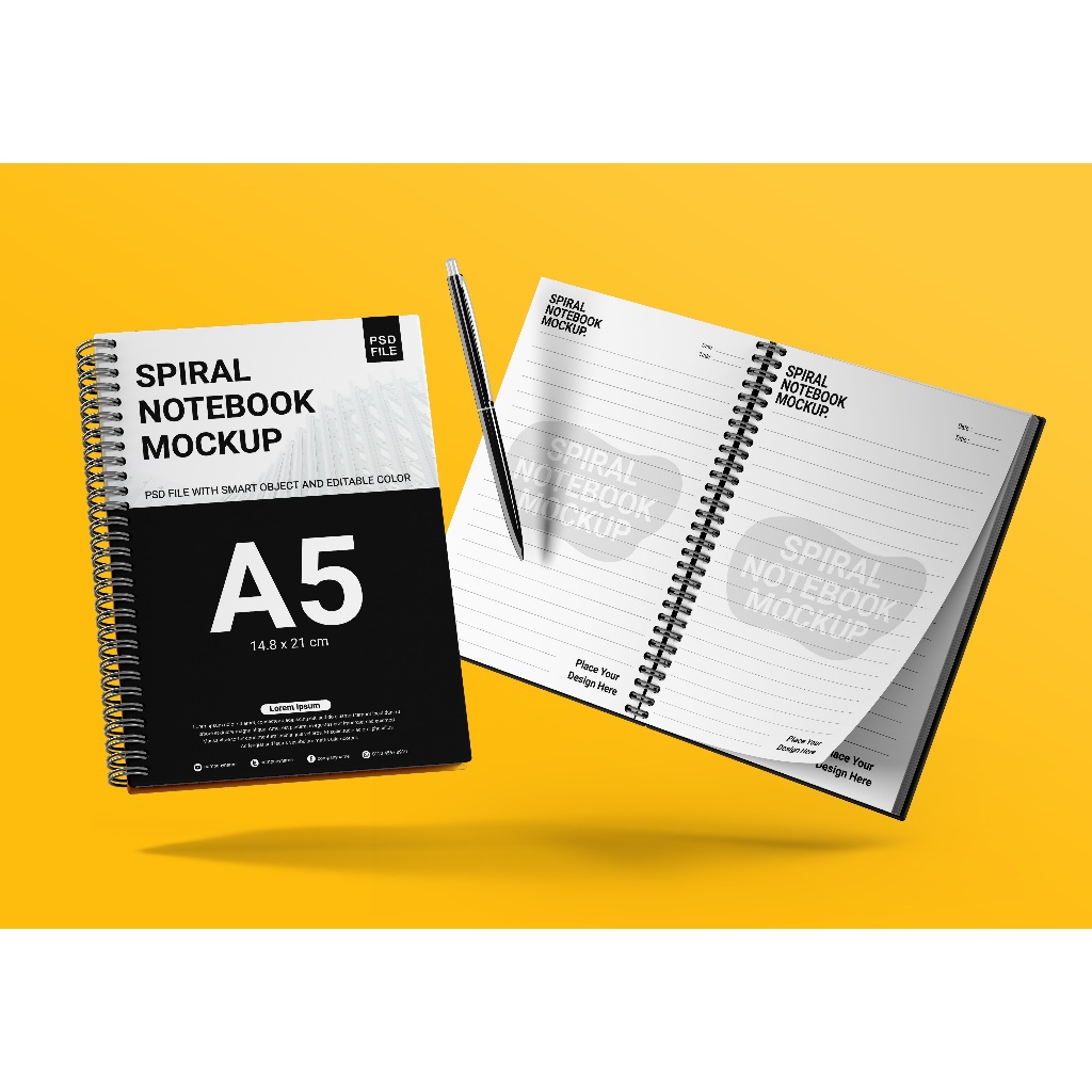 CETAK BUKU A5 CUSTOM JILID SPIRAL