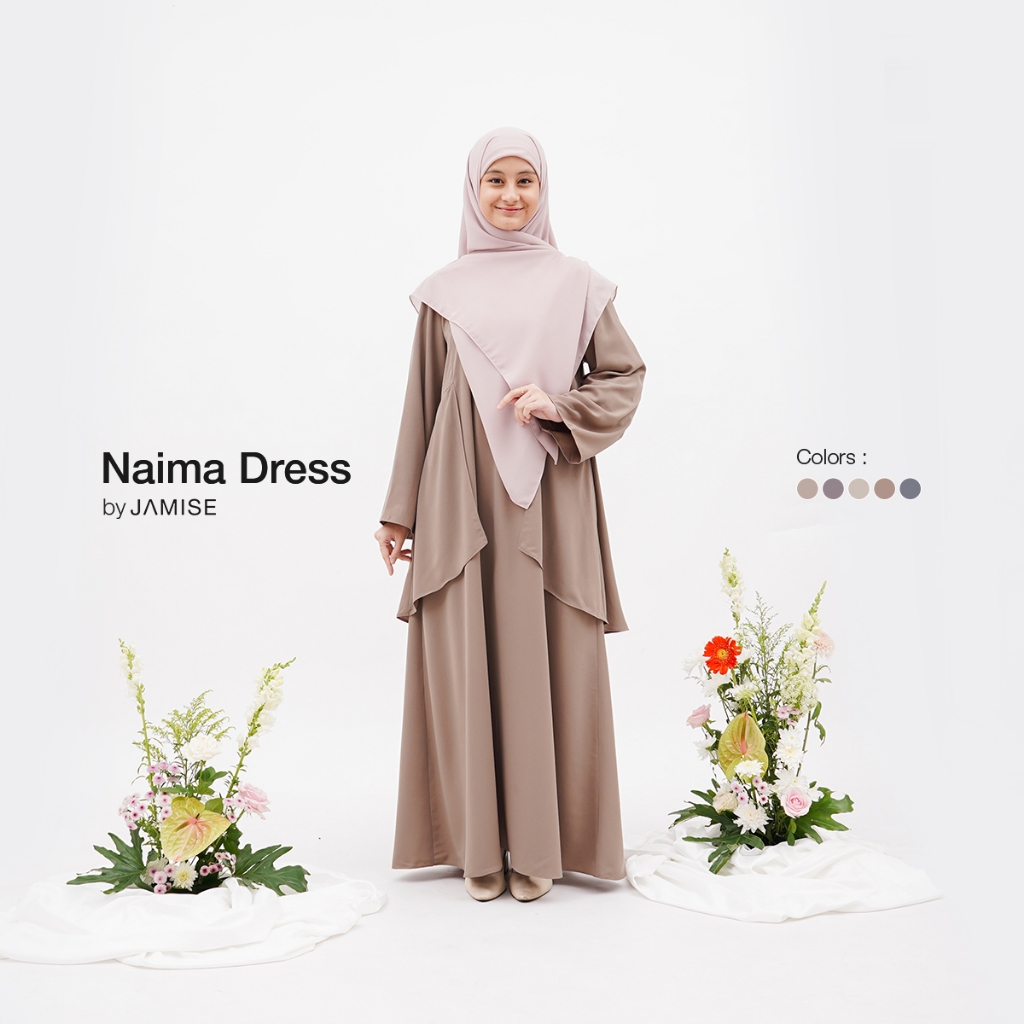 GRADE B Jamise Syari Official | Naima Dress