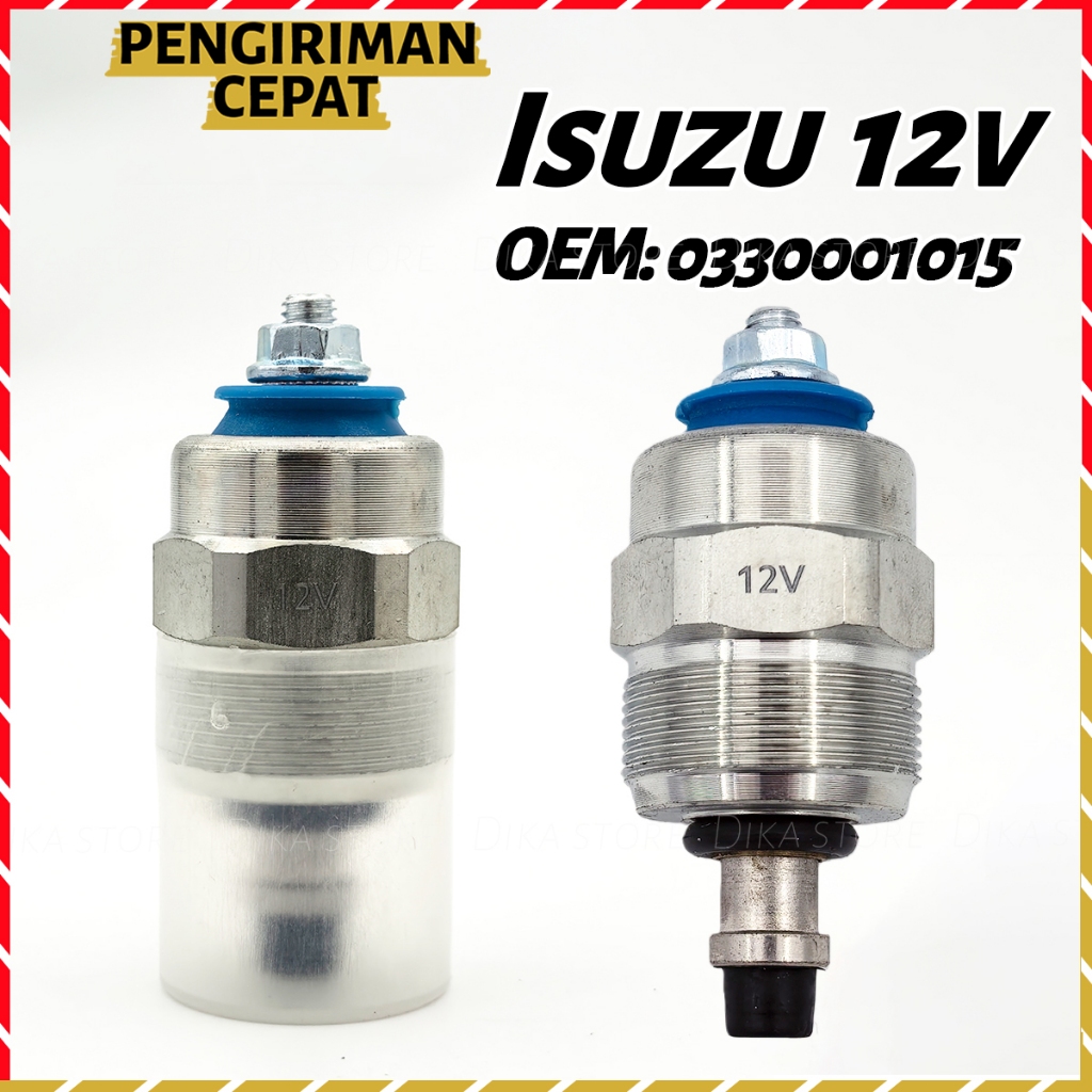 12 Volts Selenoid Fuel Pump Switch Bospom Panther 2,5 Solonoid Valve Switch Bospom L300 Diesel Compa