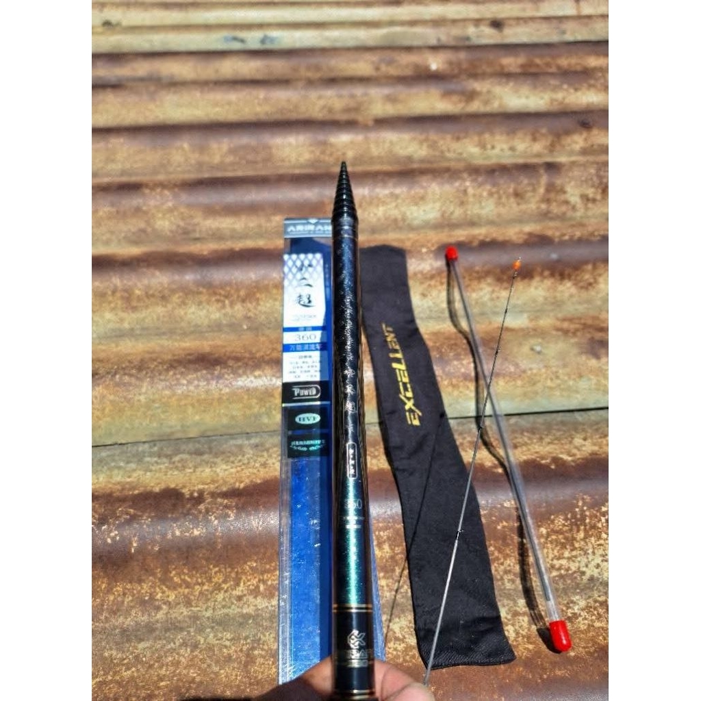 joran tegek Arirang excellent 360 cm custom