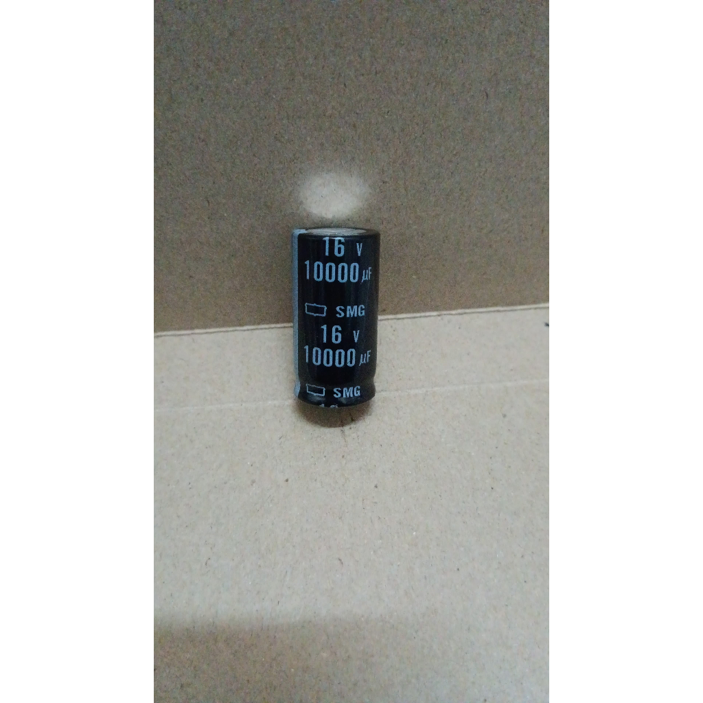 6281 kapasitor elco 10000uf 10.000uf 10000 1.000 uf 16v 16volt 16 volt