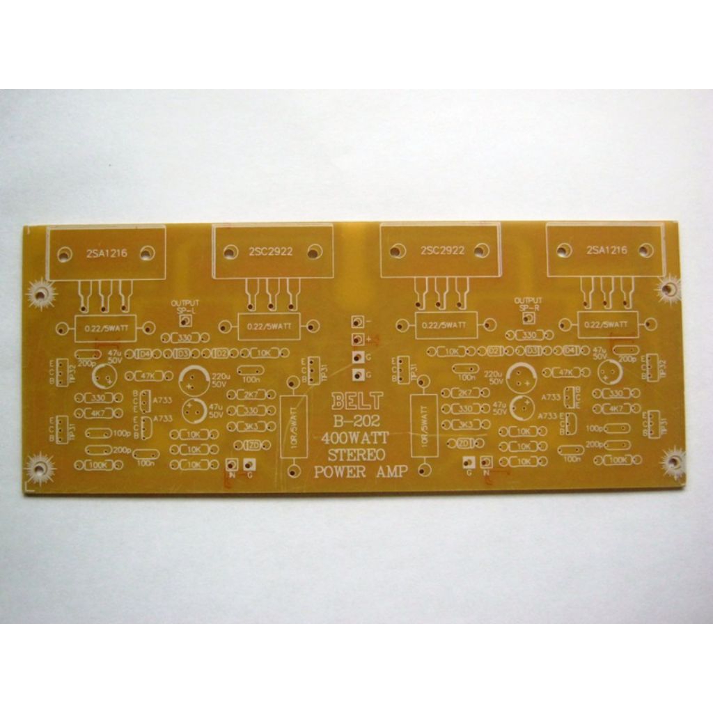 PCB power amplifier sanken 400 watt stereo