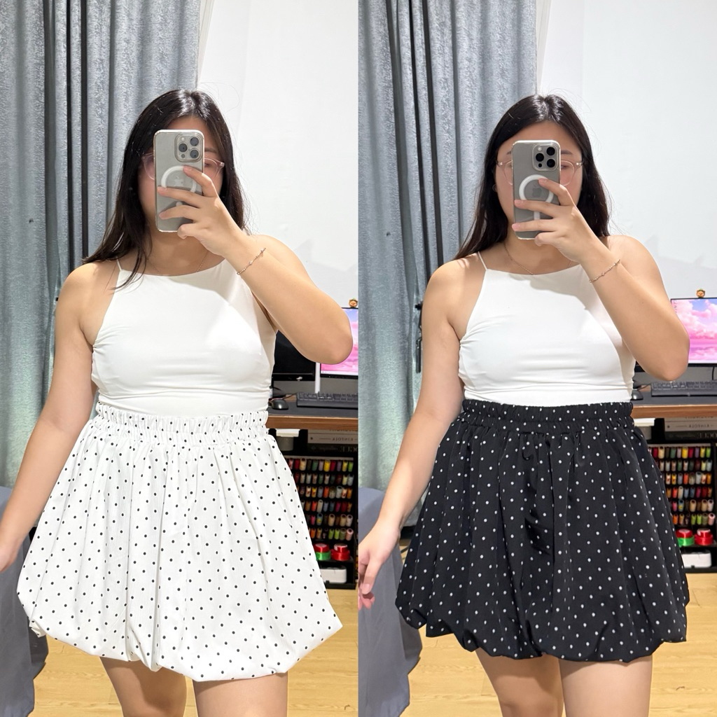 ROK SKORT BALON POLKADOT BIGSIZE JUMBO PREMIUM
