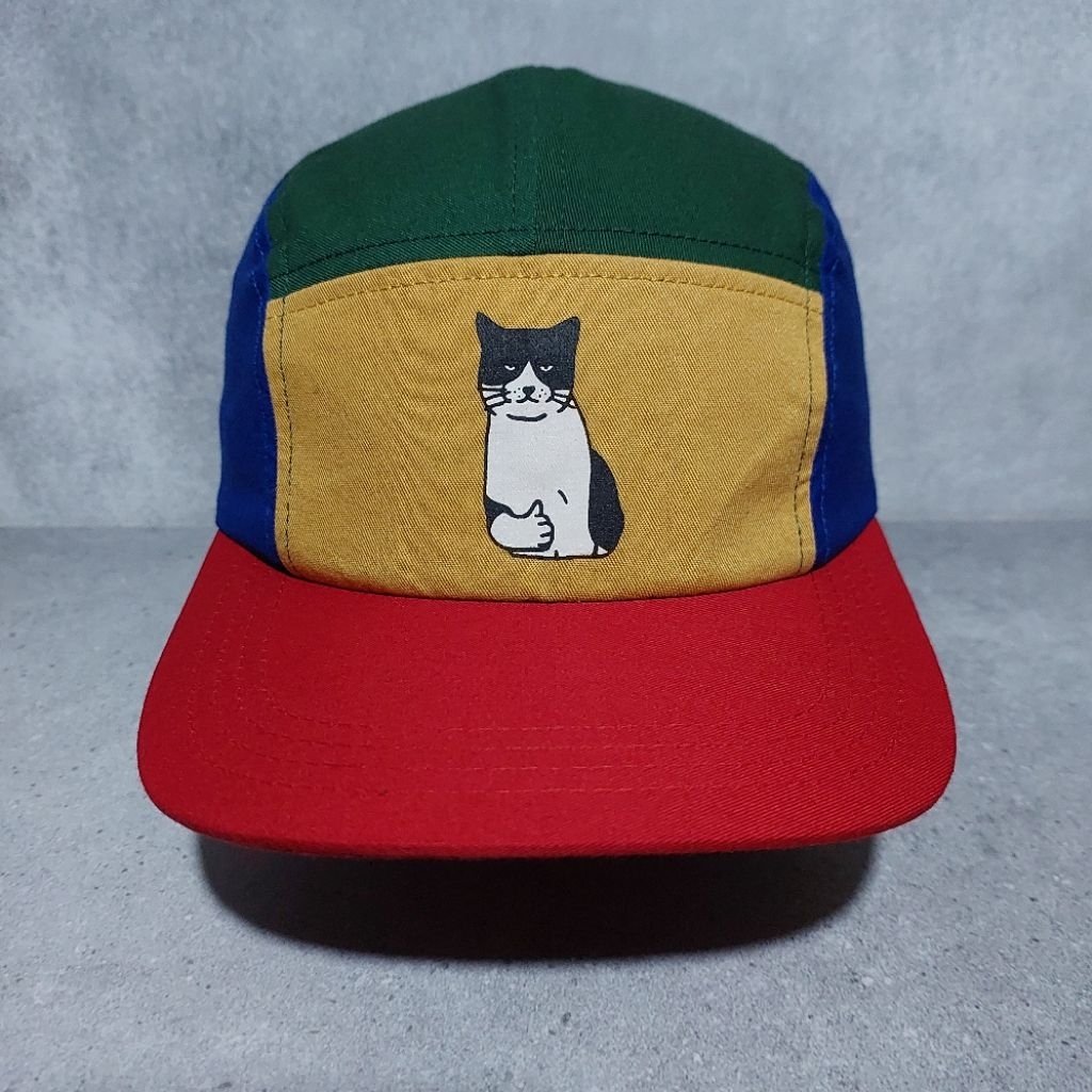 topi 5 Panel Cap SAD CAT CLUB All Good original