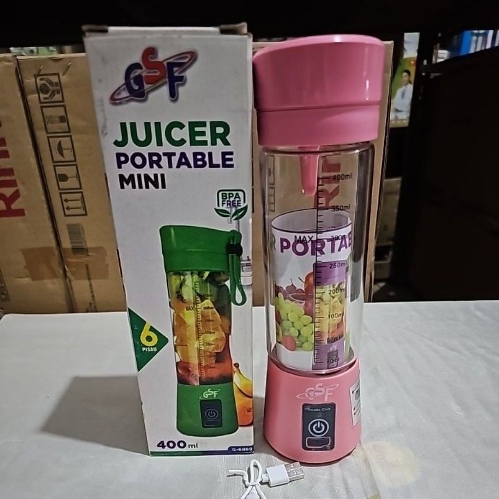 Juicer Portable Mini GSF 400ml