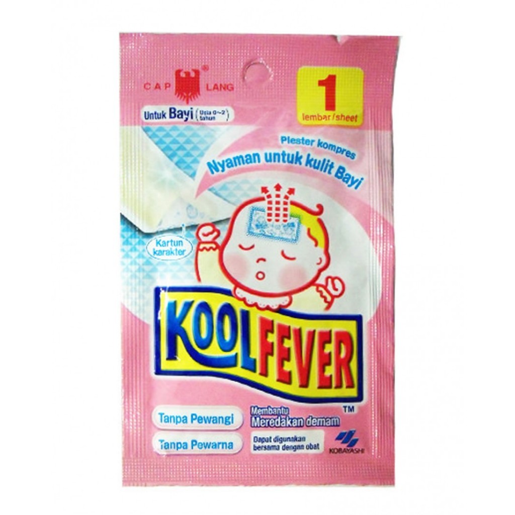 Kool Fever Bayi - Kompres Demam Bayi