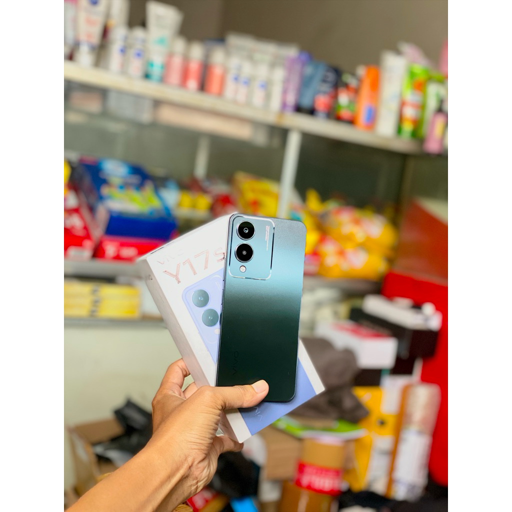 VIVO Y17s 6/128 ( second ) Mulus  | Fullset | warna hijau