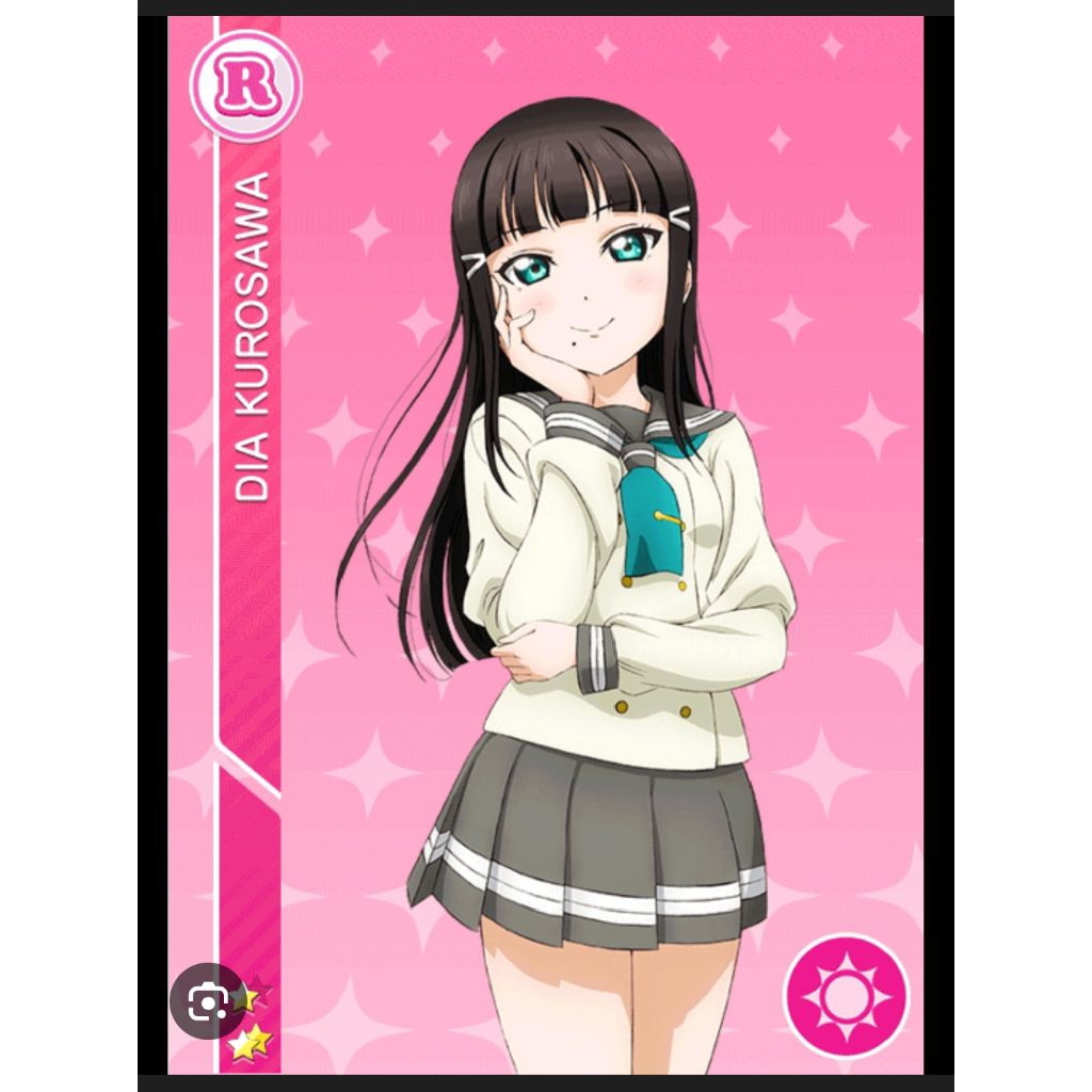 CostumeSeifukuWinterKurosawaDiaLoveLiveSunshine