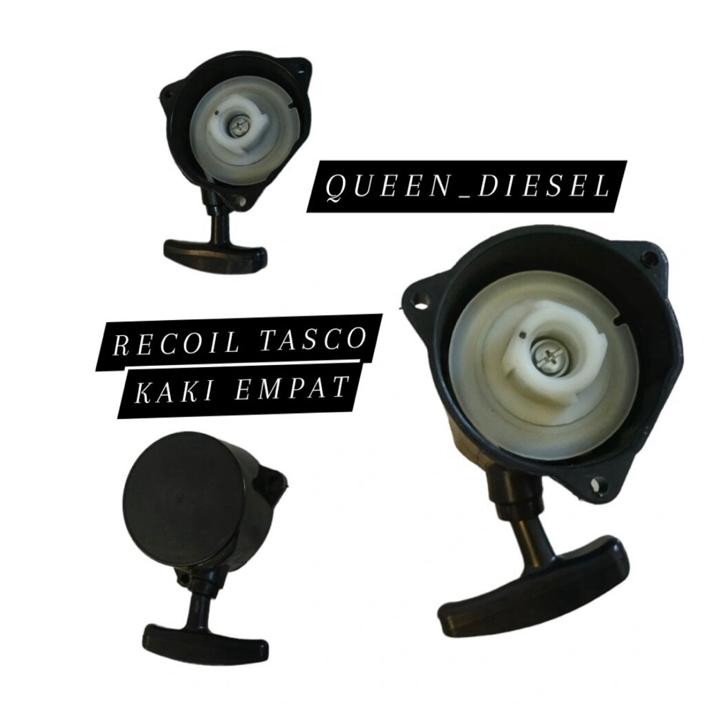 Recoil Starter Mesin Potong Rumput Type 328 TASCO IMPORT kaki 4