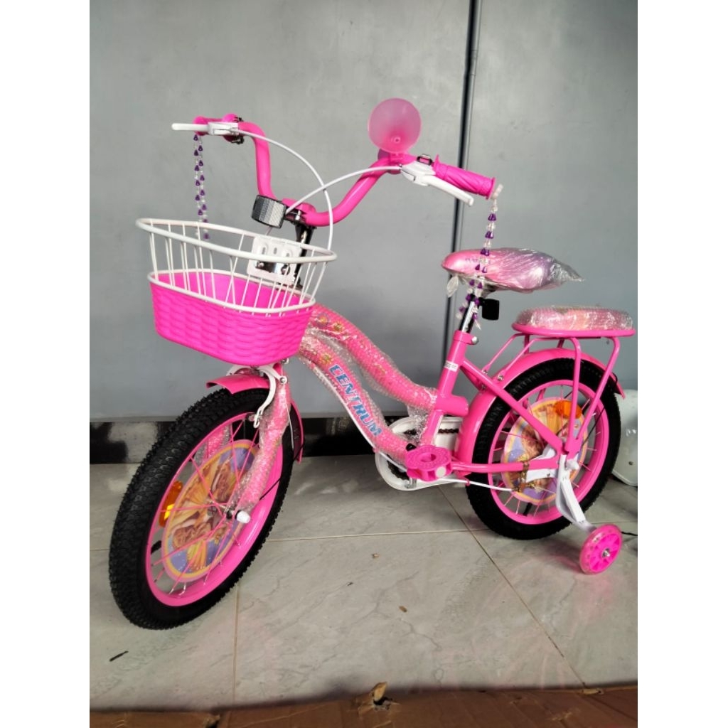 SEPEDA 16 / SEPEDA CEWEK /SEPEDA 16 INCH ANAK PEREMPUAN / SEPEDA CEWEK KERANJANG / CTB 16 / SEPEDA 1