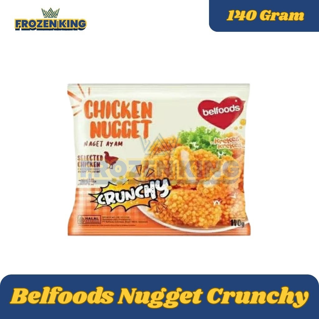 FrozenKing - Belfoods Nugget Crunchy 140 gram