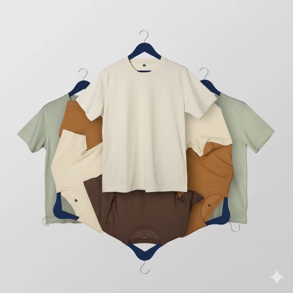 Kaos Polos Catton Combed 30S