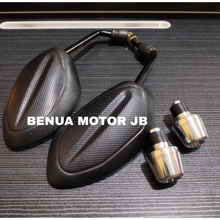 Paket Jalu Bandul Stang Pcx Chrome + Kaca Spion Standar Beat / Spion Beat, Beat Karbu, Beat Fi, Beat