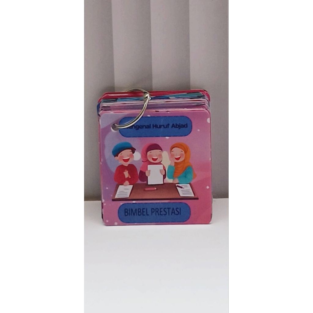 flashcard huruf Abjad