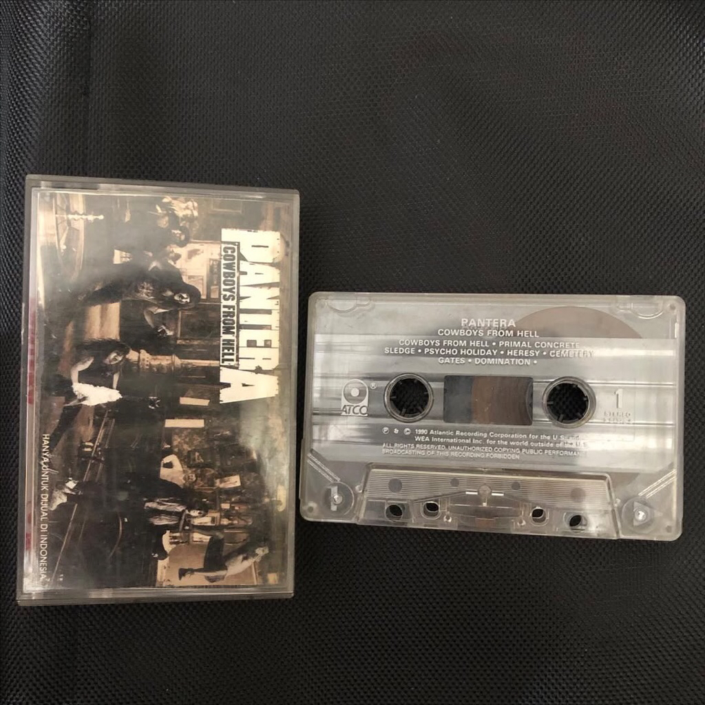 Kaset Pantera Cowboys From Hell