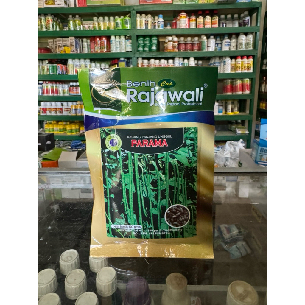 Benih Kacang Panjang Parama Cap Rajawali 100 gram