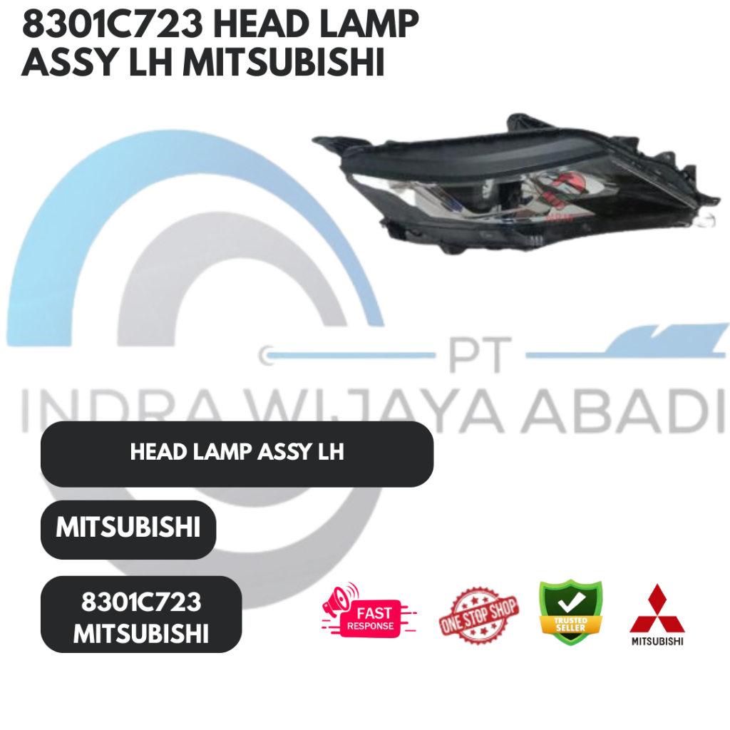 8301C723 HEAD LAMP ASSY LH MITSUBISHI