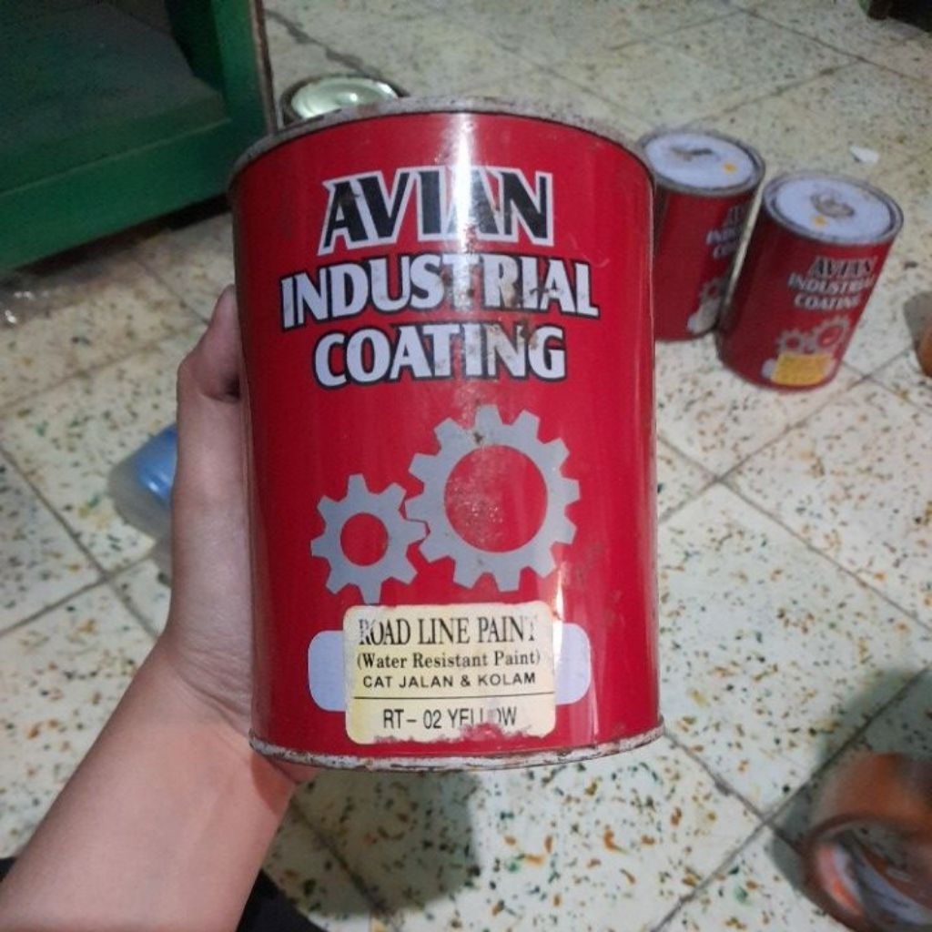 CAT KOLAM DAN JALAN AVIAN