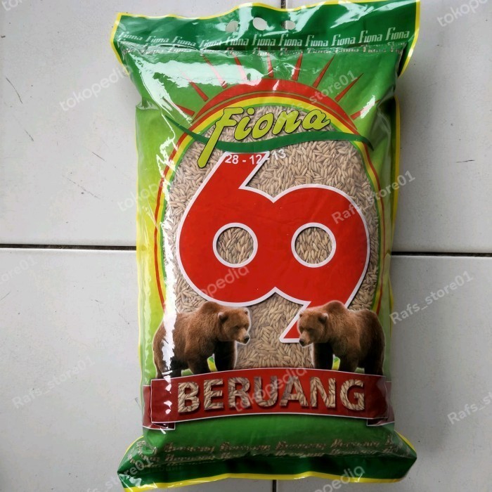 Benih padi Ciherang beruang / cbr bersertifikat label ungu kemasan 5kg