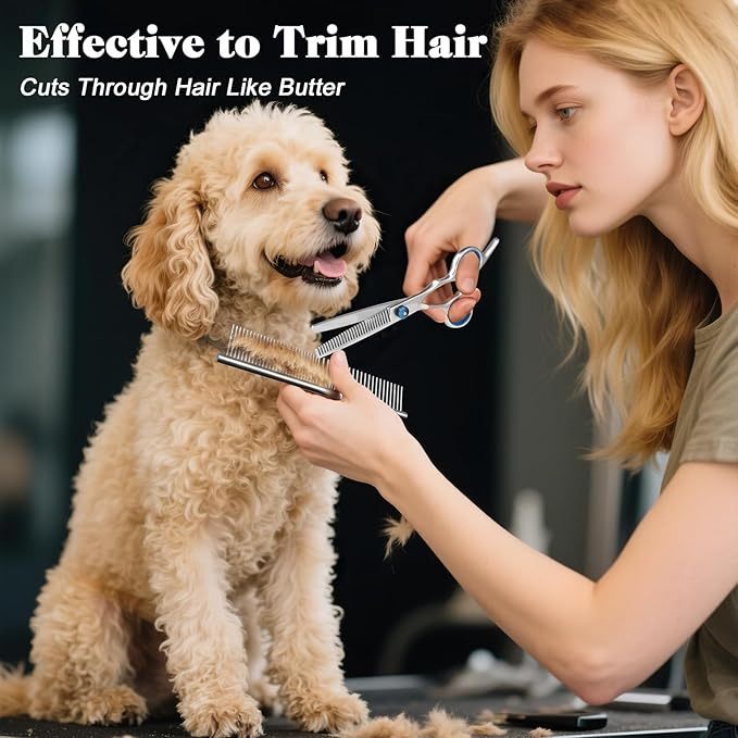 READY PoshPaws Gunting bulu anjing kucing - gunting grooming hewan / Gunting rambut anjing
