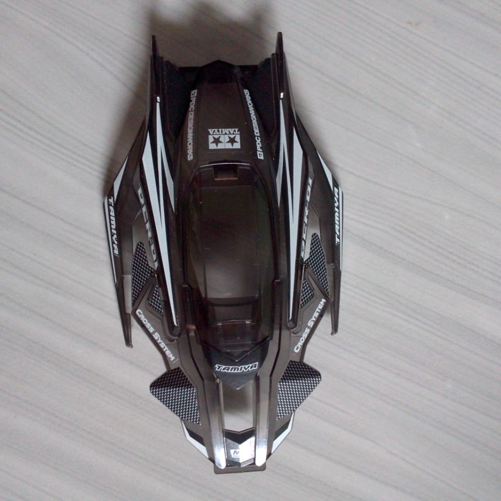 BODY DCR-01 SMOKE BLACK ORIGINAL TAMIYA