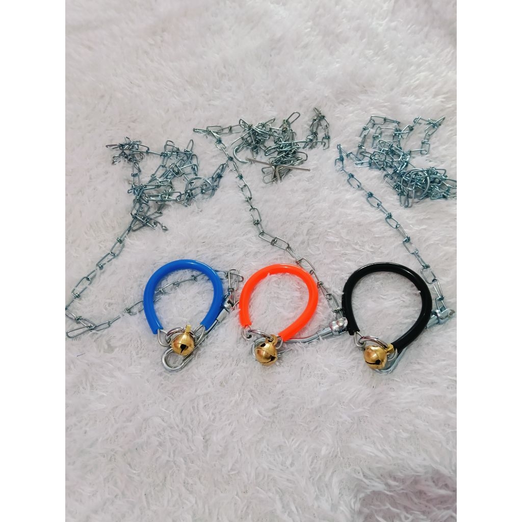 Kalung rantai premium untuk hewan monyet/beruk/lutung