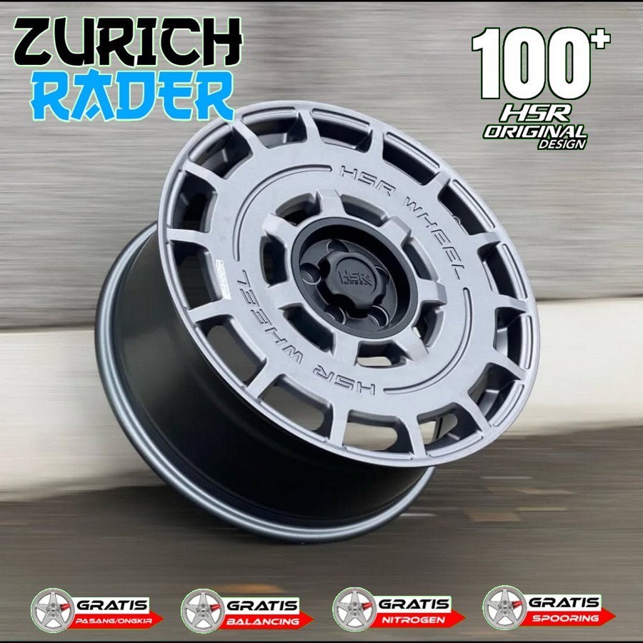Velg Mobil Ring 18 Hsr Wheel Mentawai R18 Pelek Rally Look Untuk Xenia Veloz New Brz Altis