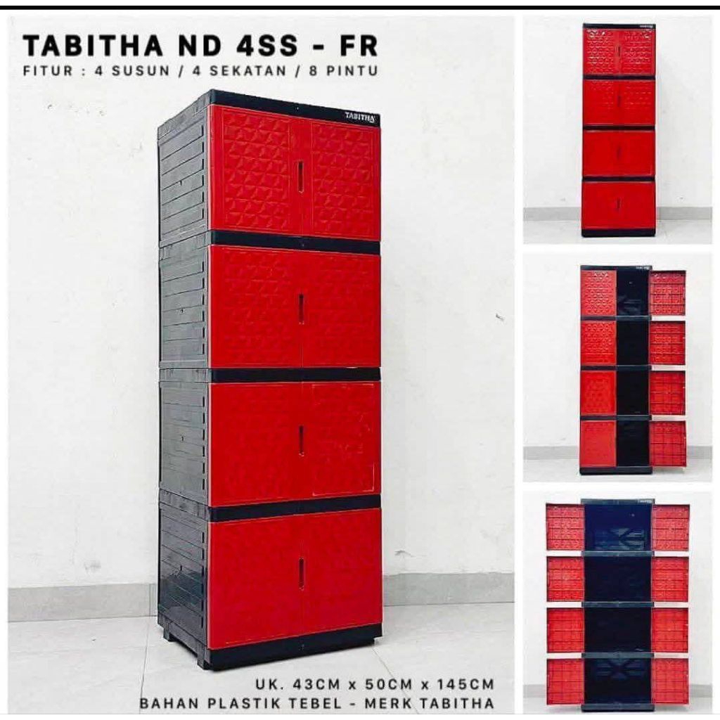 LEMARI TABITHA 4 SUSUN