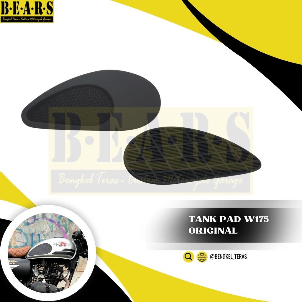Tank Pad karet tangki Kawasaki W175 Original