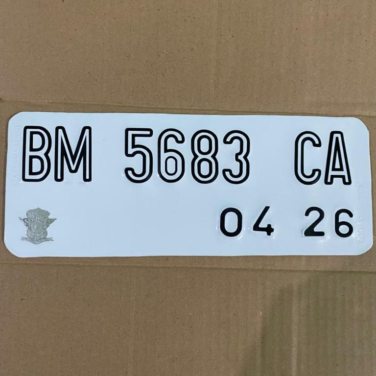 SENG PLAT MOTOR HITAM STANDAR NOMOR PLAT KORLANTAS PLAT LOGO KORLANTAS