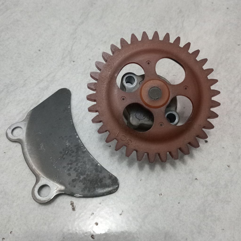 gear gir pompa oli yamaha r15v2 original copotan