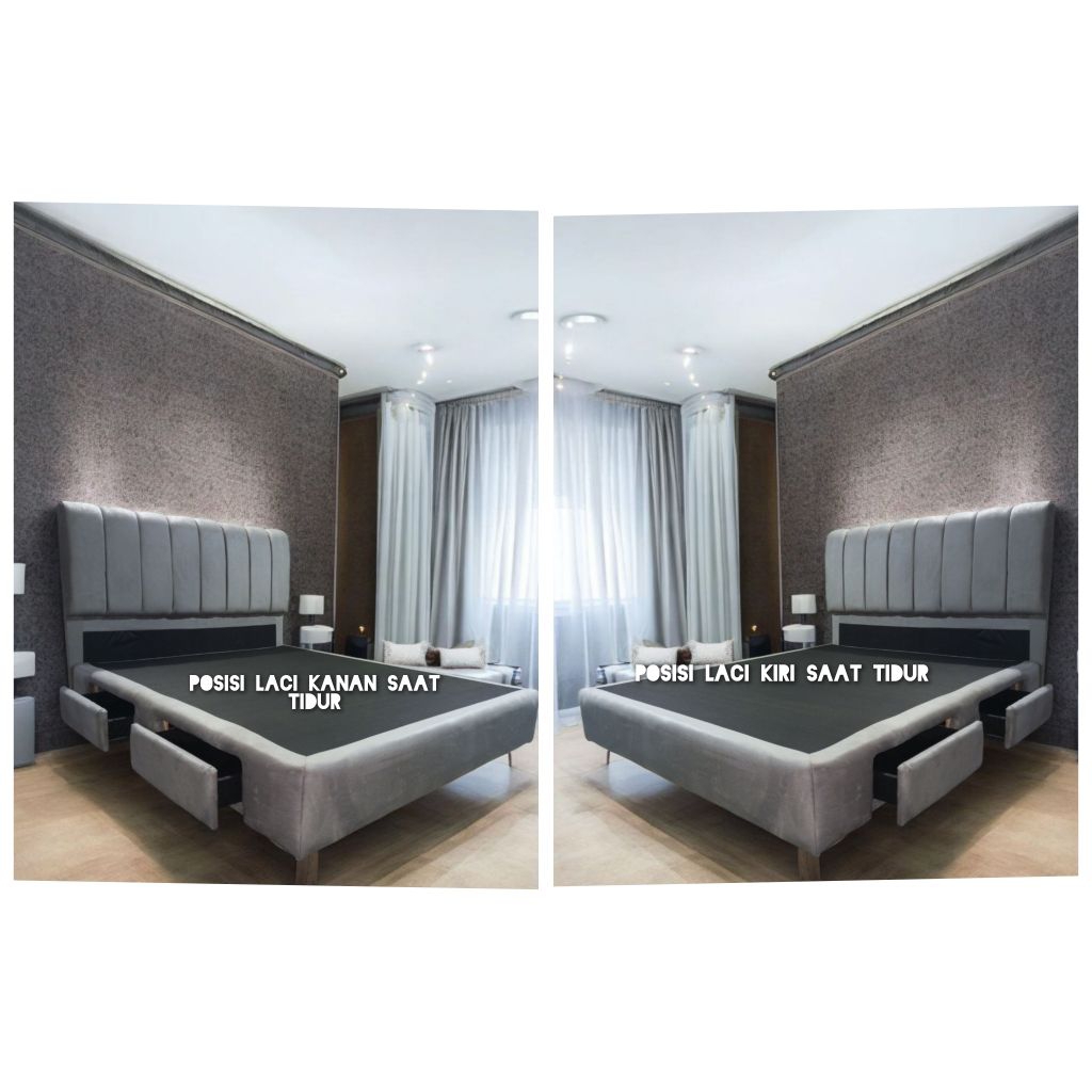 DIVAN MINIMALIS (bahan bludru)